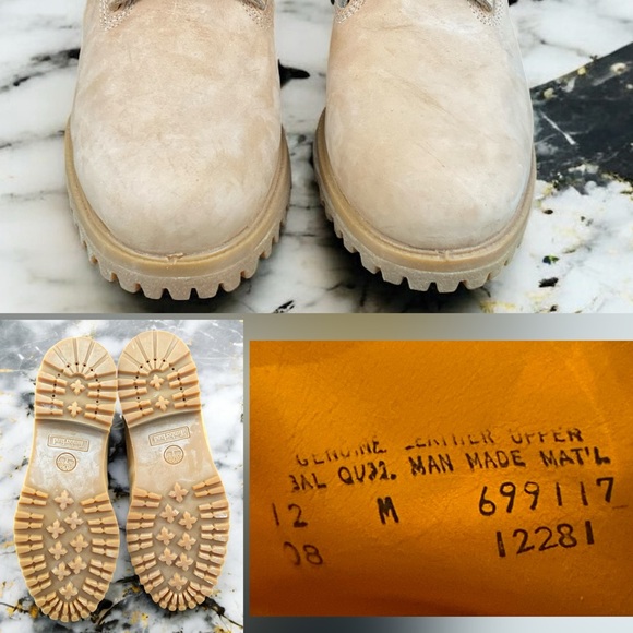 Timberland 6-Inch Premium Boots Wheat Nubuck Men’s 12 Older Model Taller Classic - Picture 11 of 11